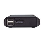 Aten 2-Port 4K DisplayPort USB-C Cable KVM Switch with Remote Port Selector
